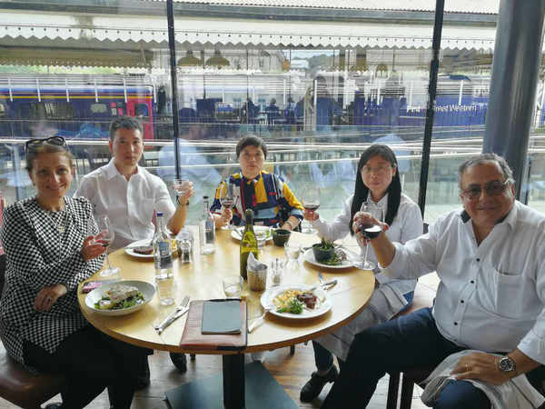 Colleagues travel to Germany and the UK