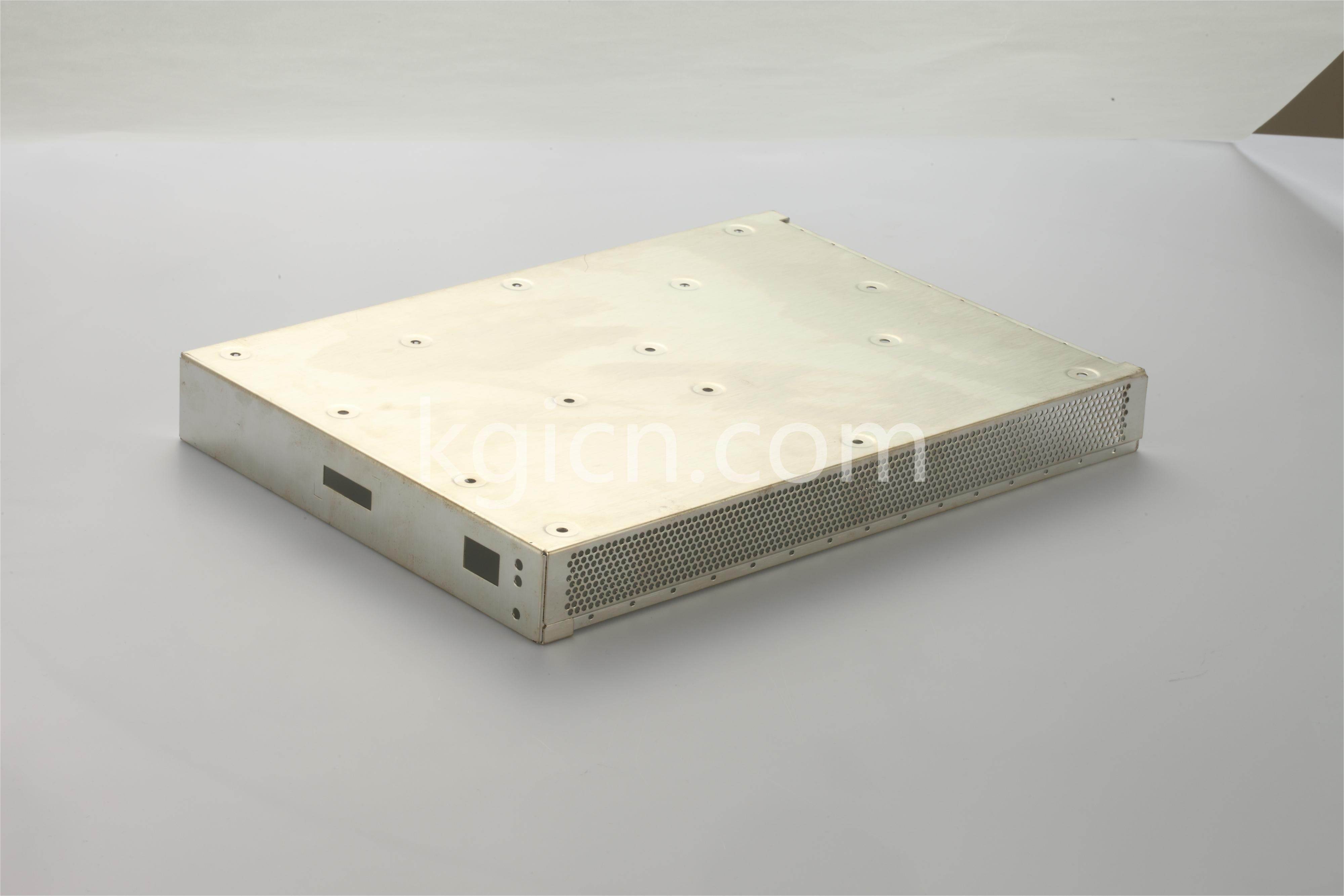 Sheet metal aluminum housing