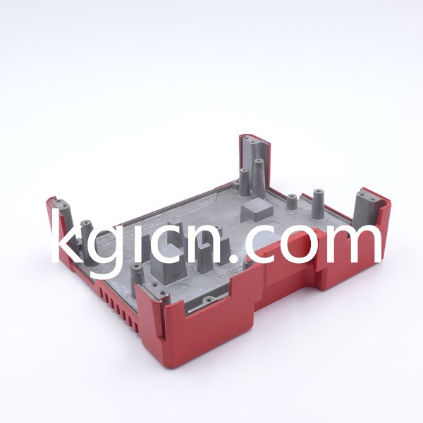 Aluminum alloy die casting parts case for router with tiger drylac