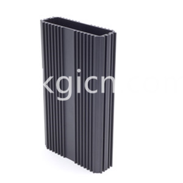 Aluminum extrusion shell for power supply heat sink
