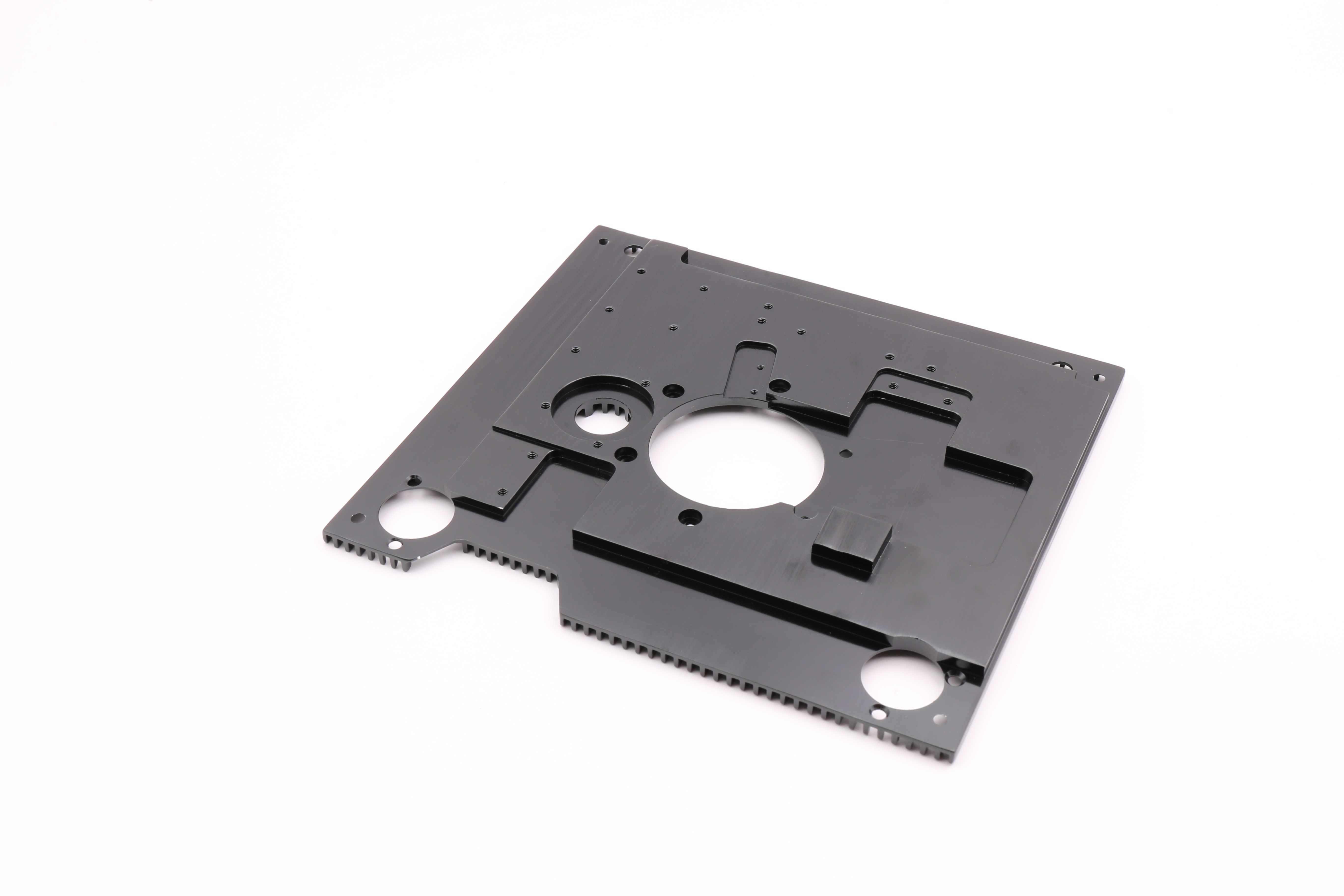 Aluminum Heatsink. Customized Size and ROHS Compliant