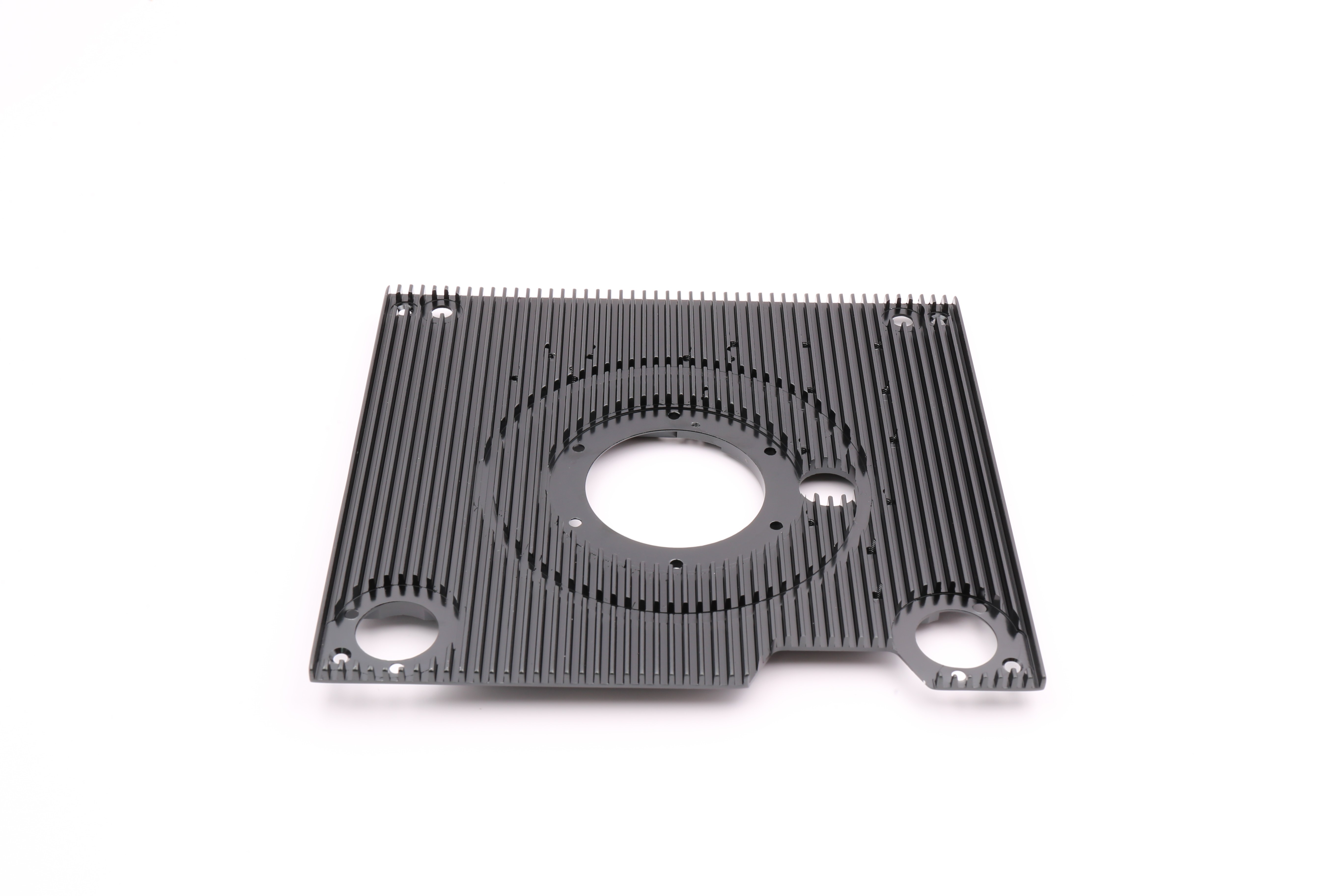 Aluminum Heatsink. Customized Size and ROHS Compliant