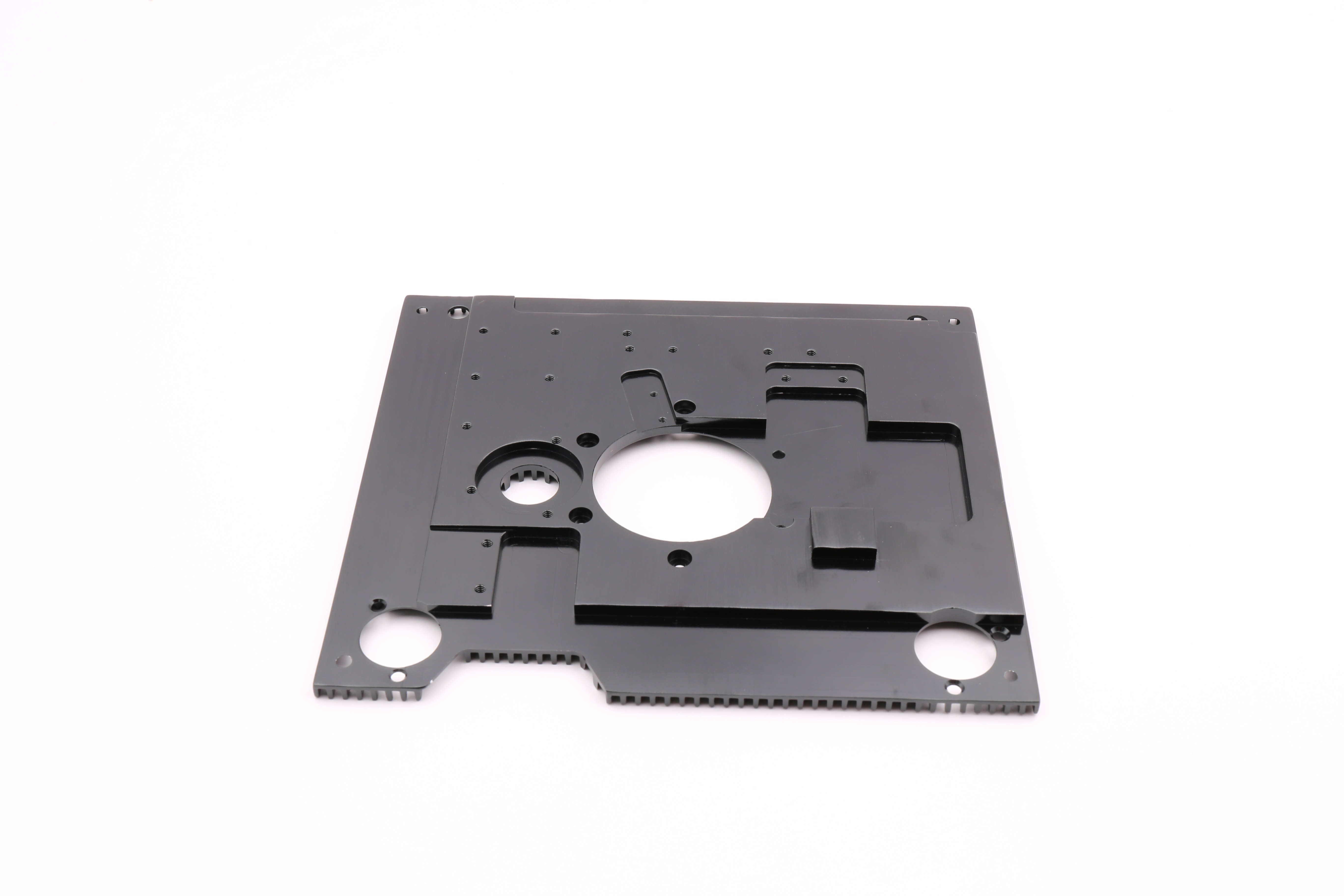 Aluminum Heatsink. Customized Size and ROHS Compliant