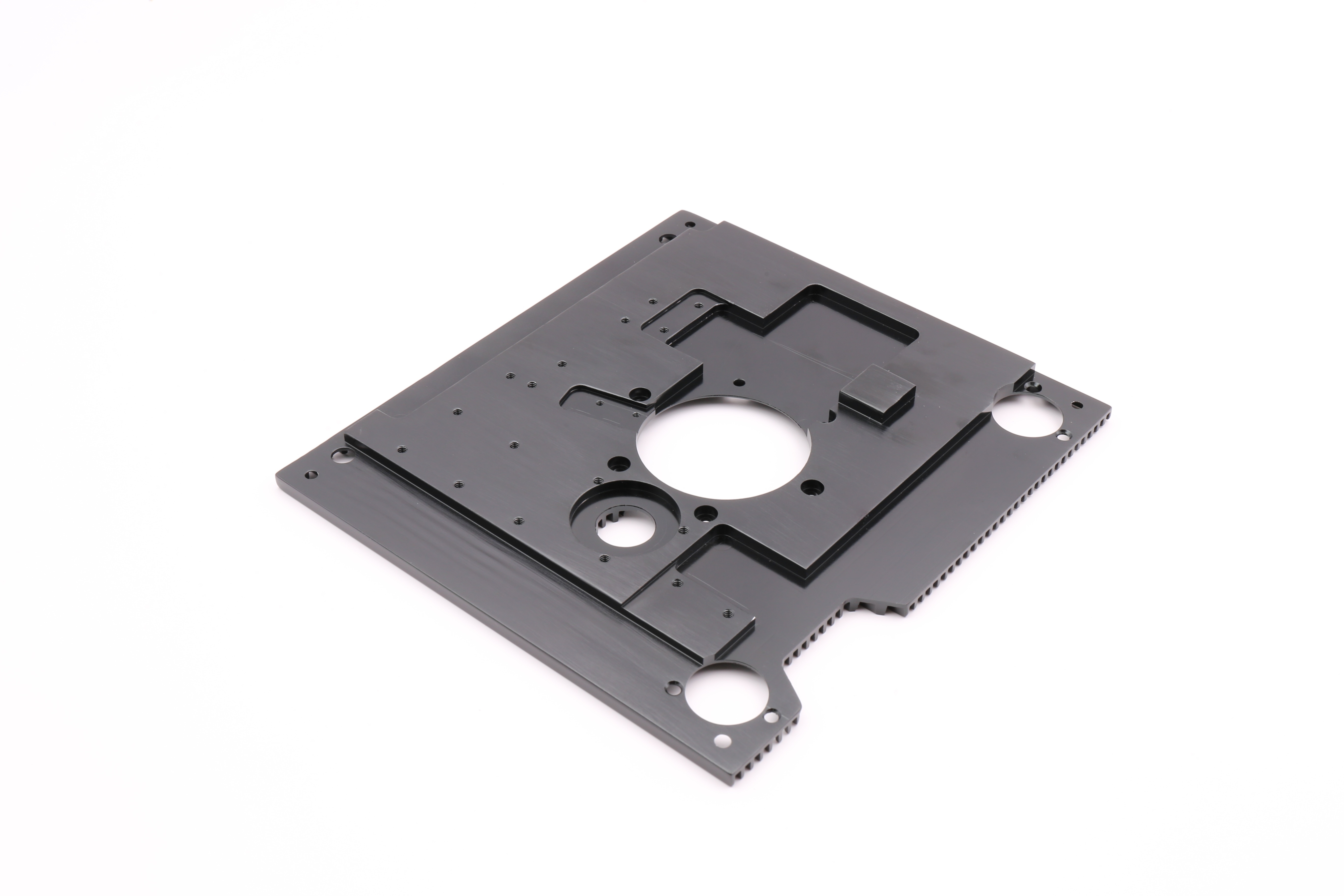 Aluminum Heatsink. Customized Size and ROHS Compliant
