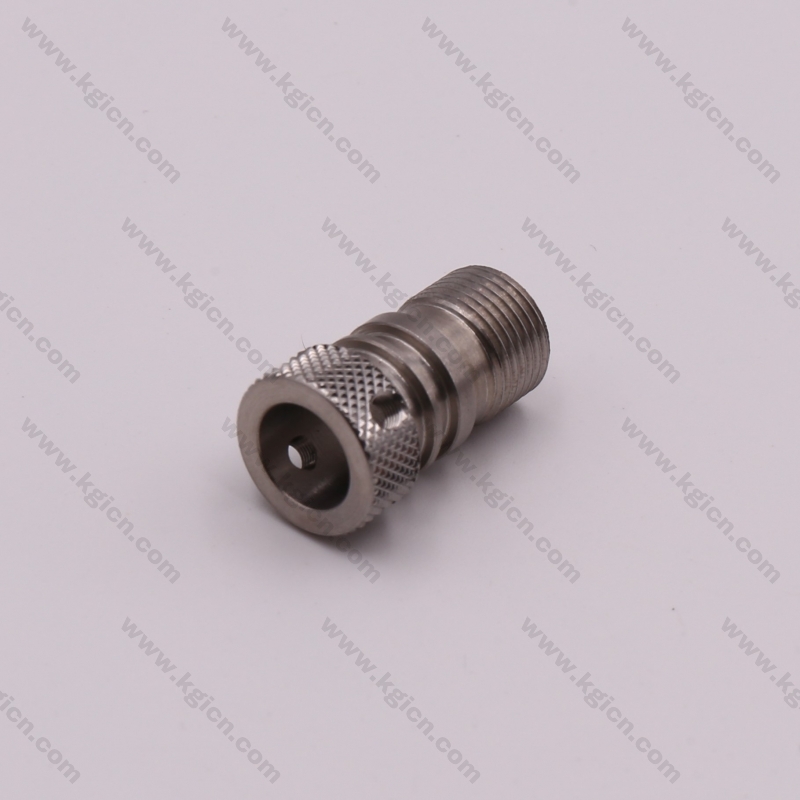 High quality cnc machined parts with knurling