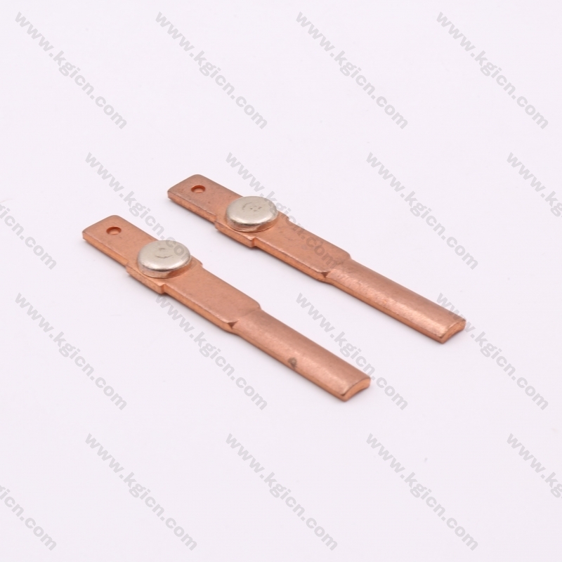 Hot Sale Metal Stamping Copper Part with Silver Contact for Sockets