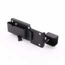 precision metal clip holder with black powder coating 