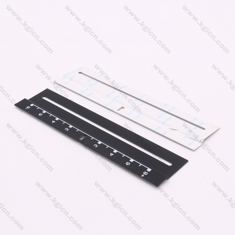 OEM Panic Buying Metal Stamping Aluminum Plate with 3M tape for Smart Home