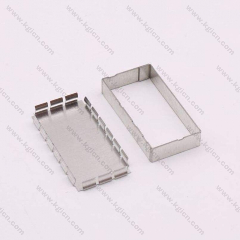Tin Plated steel Shield can Metal Stamping RF Shielding Gaske