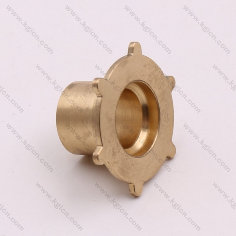 KGI CNC machining brass antenna thimble