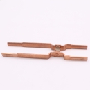 Factory Hot Sale Metal Stamping Copper Part with Silver Contact for Sockets