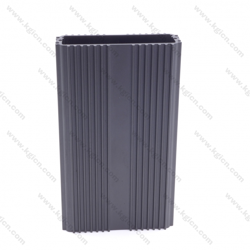 New Product Explosion Aluminum Black Anodized Extrusion Heatsink for Industrial Equipments