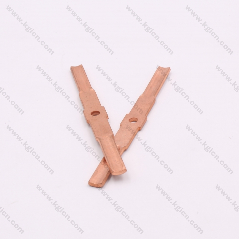 Direct Selling Metal Stamping Copper Contact for Sockets
