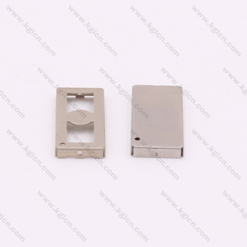 OEM Amazing Price Two Pieces Nickel Silver EMI RF Shielding Parts for PCB