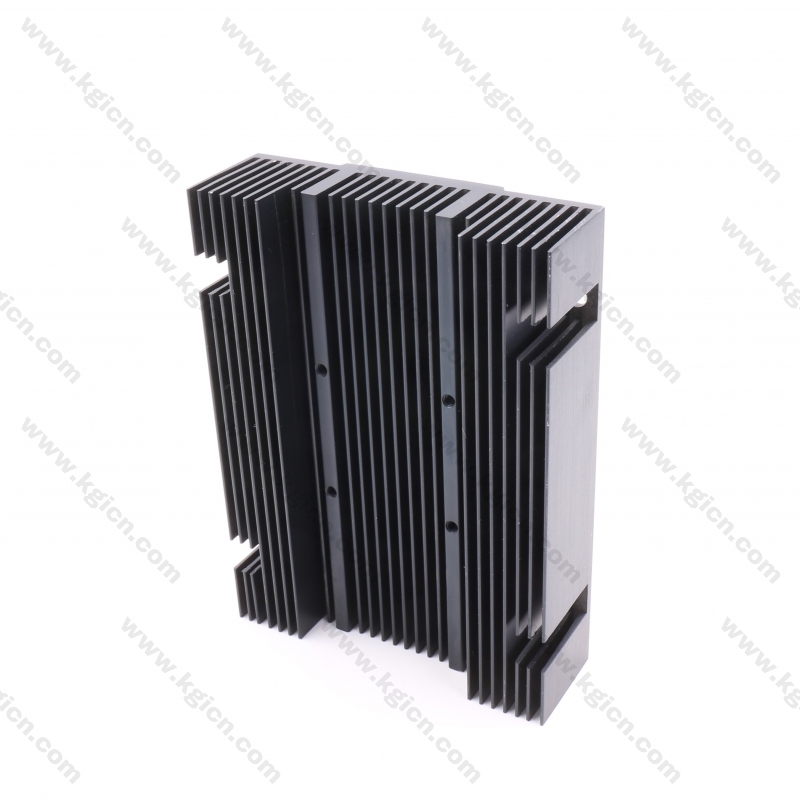 Top Fashion Aluminum Black Anodized Extrusion Heatsink for Industrial Equipments