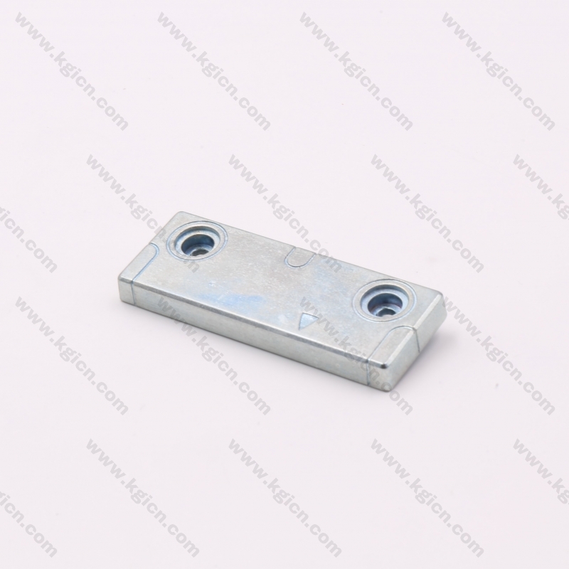 Custom Zinc Alloy Hinge Die Casting Part with Galvanized Treatment