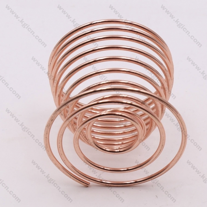 ISO 9001 Factory KGI Iron Copper Plated Springs Used in Automotive Industry