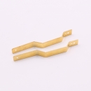 Factory Direct Sale Metal Stamping Brass Contact for Sockets