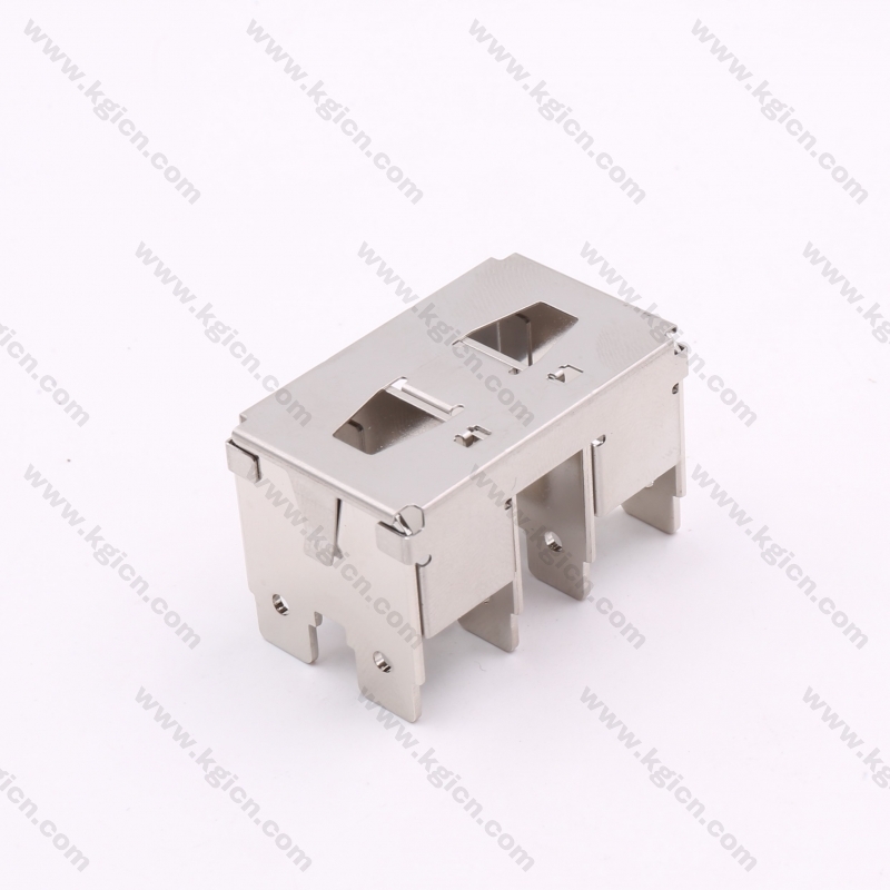 Factory Wholesale Price Nickel Silver Stamping RF Shielding Part for PCB
