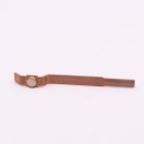 Favorite Design Metal Stamping Copper Part with Silver Contact for Sockets
