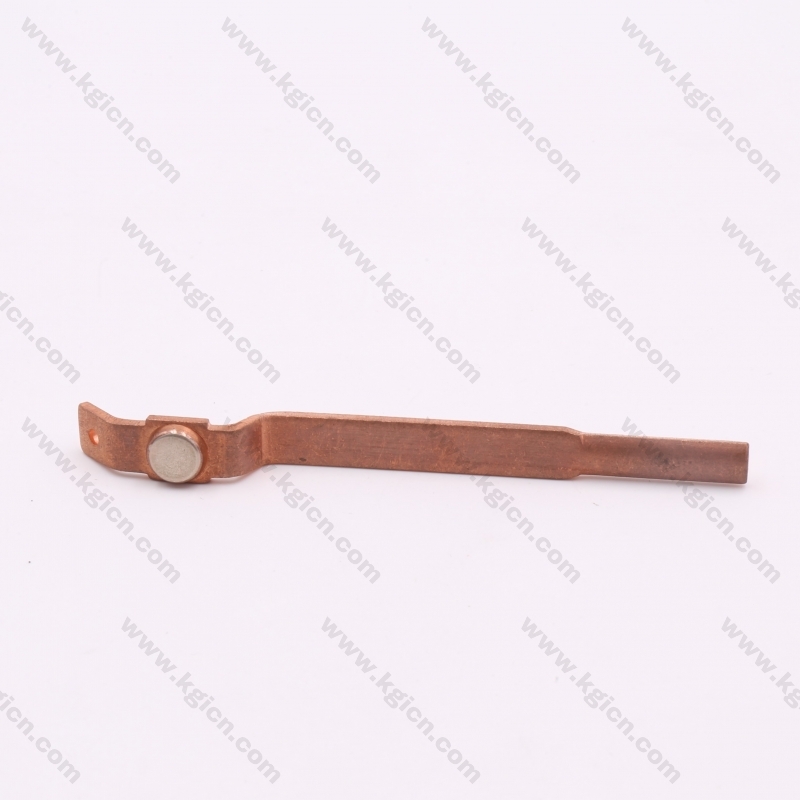 Favorite Design Metal Stamping Copper Part with Silver Contact for Sockets