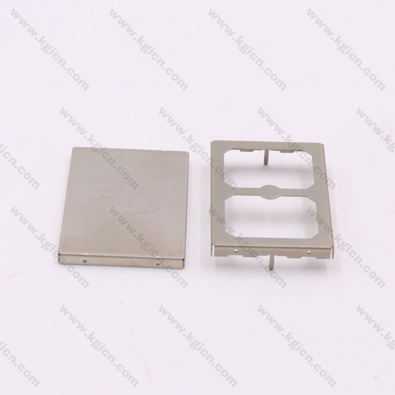 Quality Certification Two Pieces Nickel Silver EMI RF Shielding Parts for Electronics