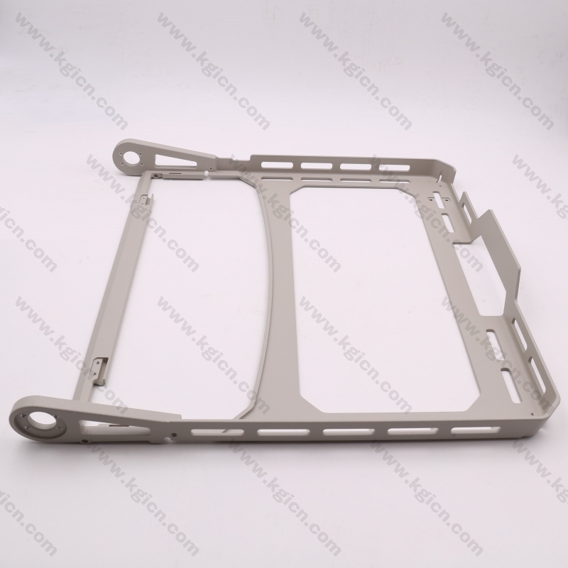 Custom KGI CNC Machining Aluminum Frame Part
