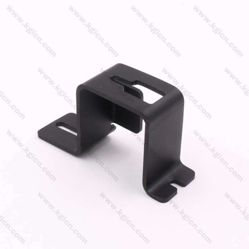Most Popular Black Powder Coated Bracket for Electronic