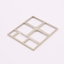 Quality Assurance Nickel Silver Stamping Shielding Frame for PCB