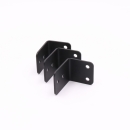 Factory Direct Sale Black Powder Coated Bracket for Electronic