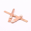 Berserk Metal Stamping Copper Part with Silver Contact for Sockets