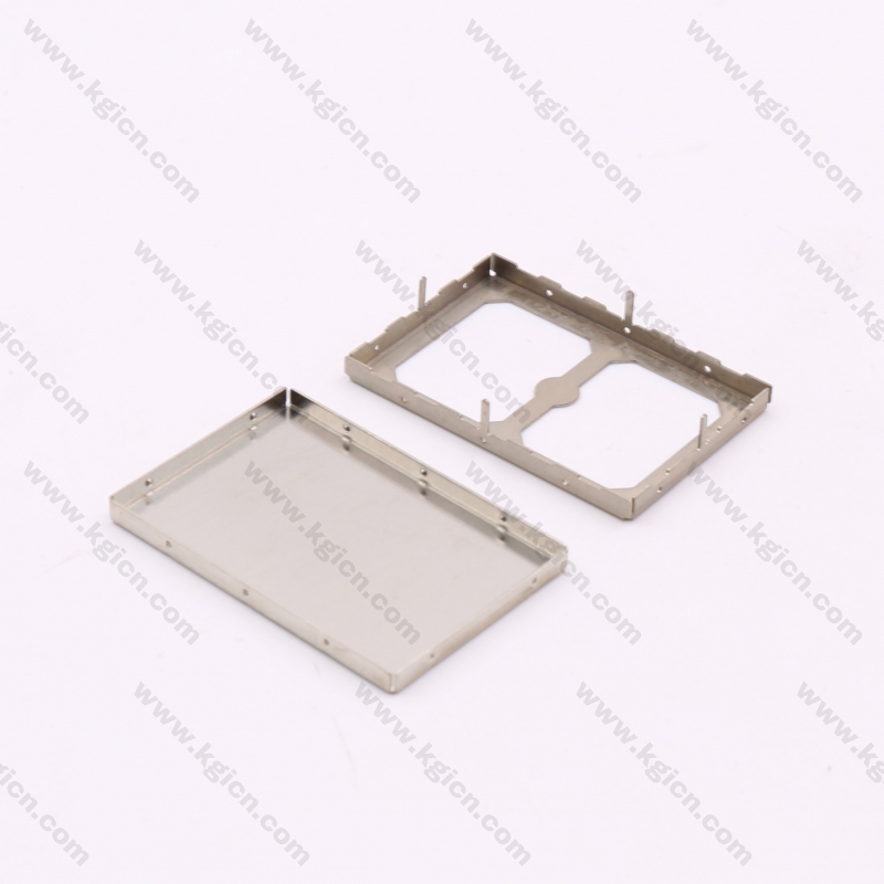Quality Certification Two Pieces Nickel Silver EMI RF Shielding Parts for Electronics