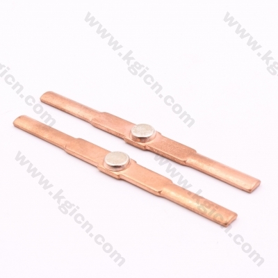 Excellent Quality Metal Stamping Copper Part with Silver Contact for Sockets