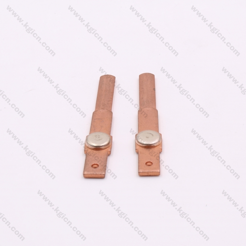 Hot Sale Metal Stamping Copper Part with Silver Contact for Sockets