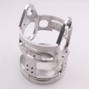 Metal milling CNC machining aluminum alloy flanges