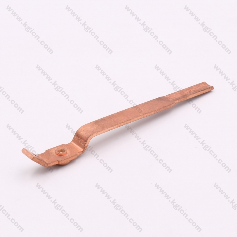 Favorite Design Metal Stamping Copper Part with Silver Contact for Sockets