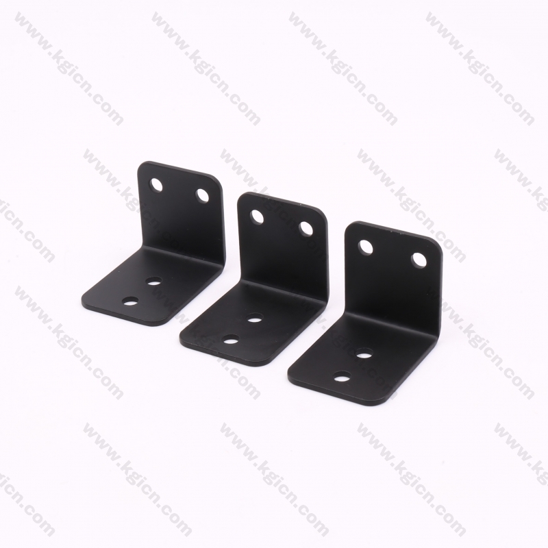 Factory Direct Sale Black Powder Coated Bracket for Electronic