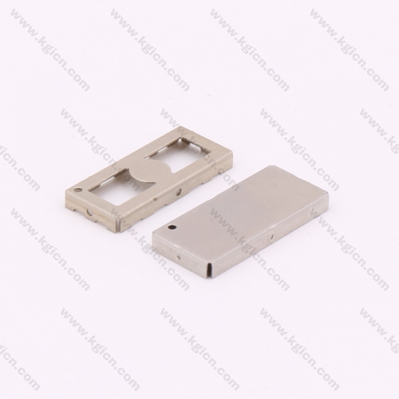 OEM Amazing Price Two Pieces Nickel Silver EMI RF Shielding Parts for PCB
