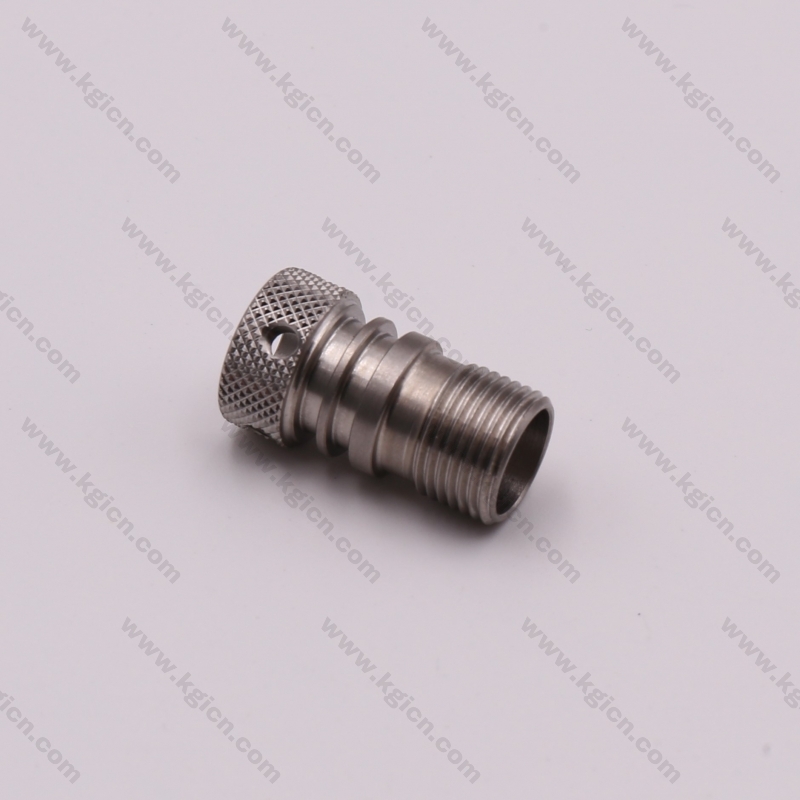 Best quality cnc machined parts with knurling