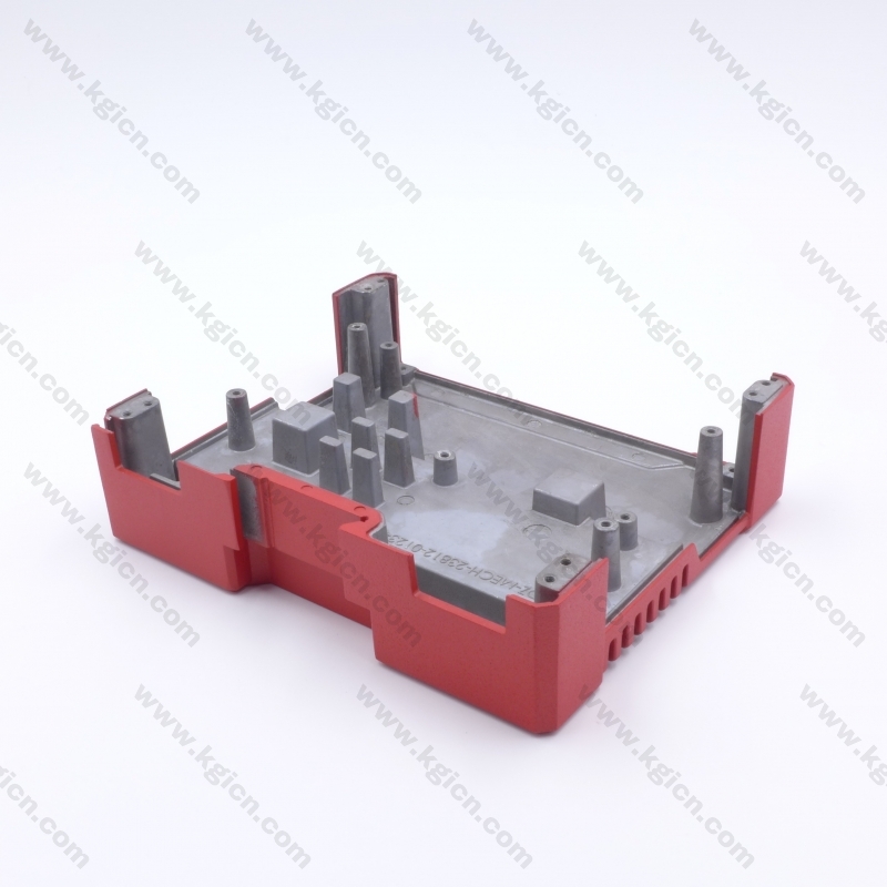High Quality Machining Powder Coating Metal Parts Router Accessories Aluminum Die Casting