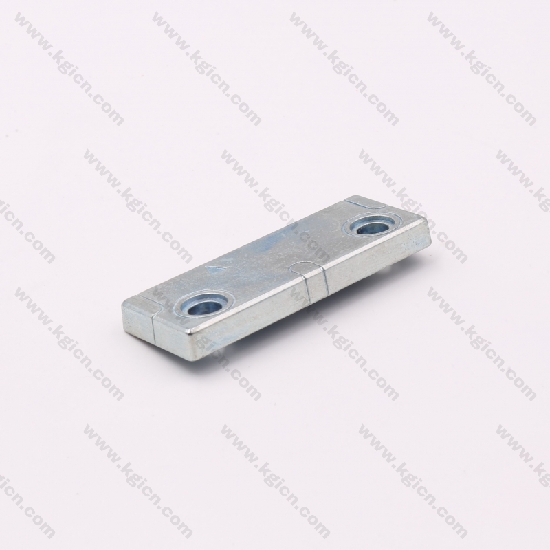 Custom Zinc Alloy Hinge Die Casting Part with Galvanized Treatment