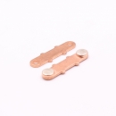 Hot Selling Metal Stamping Copper Part with Silver Contact for Sockets