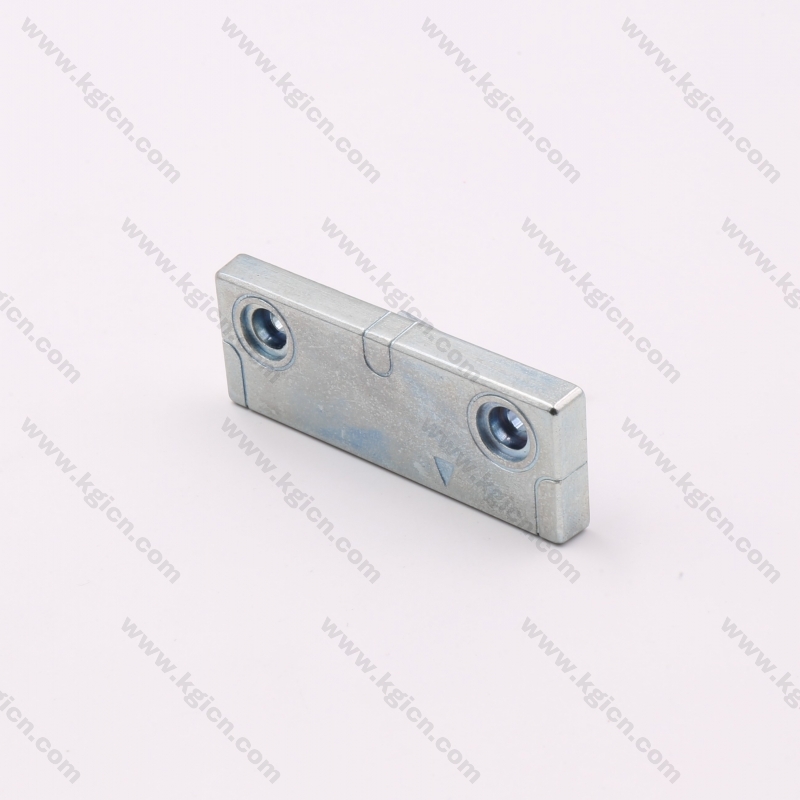 Custom Zinc Alloy Hinge Die Casting Part with Galvanized Treatment