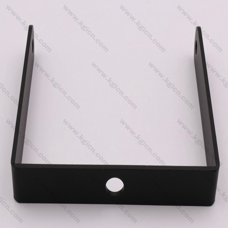 Competitive Price Black Powder Coated Mounting Bracket for Electronics