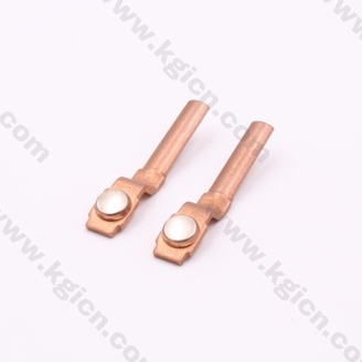 Direct Selling Metal Stamping Copper Part with Silver Contact for Sockets