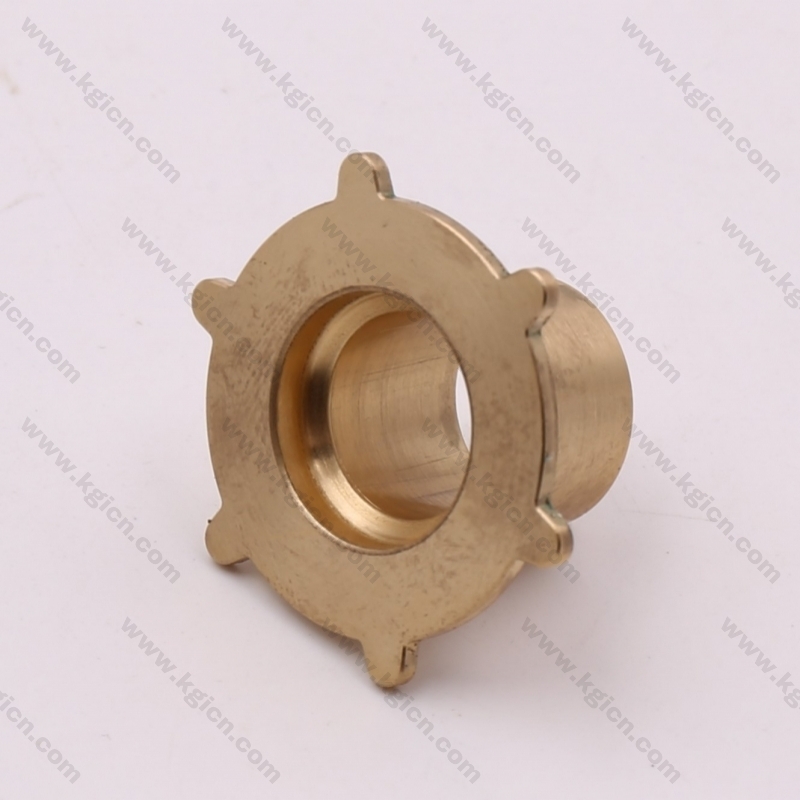 KGI CNC machining brass antenna thimble