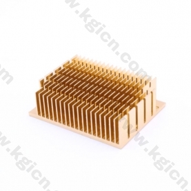 Slotted extrusion Breaking slot copper heat sink for led profile 