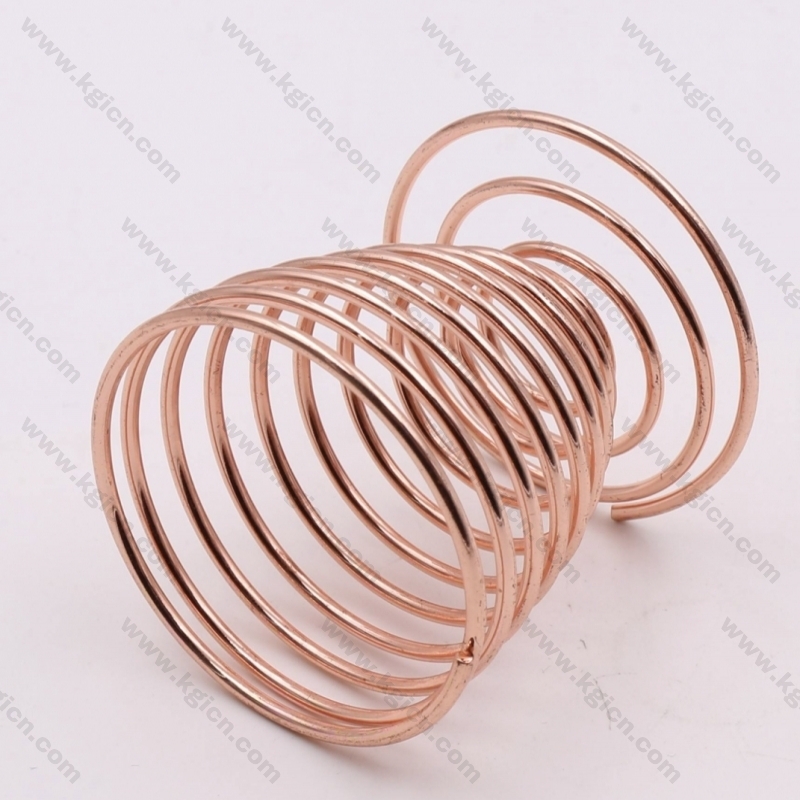 ISO 9001 Factory KGI Iron Copper Plated Springs Used in Automotive Industry