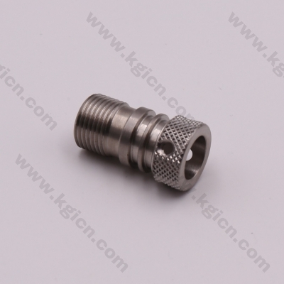 High quality cnc machined parts with knurling