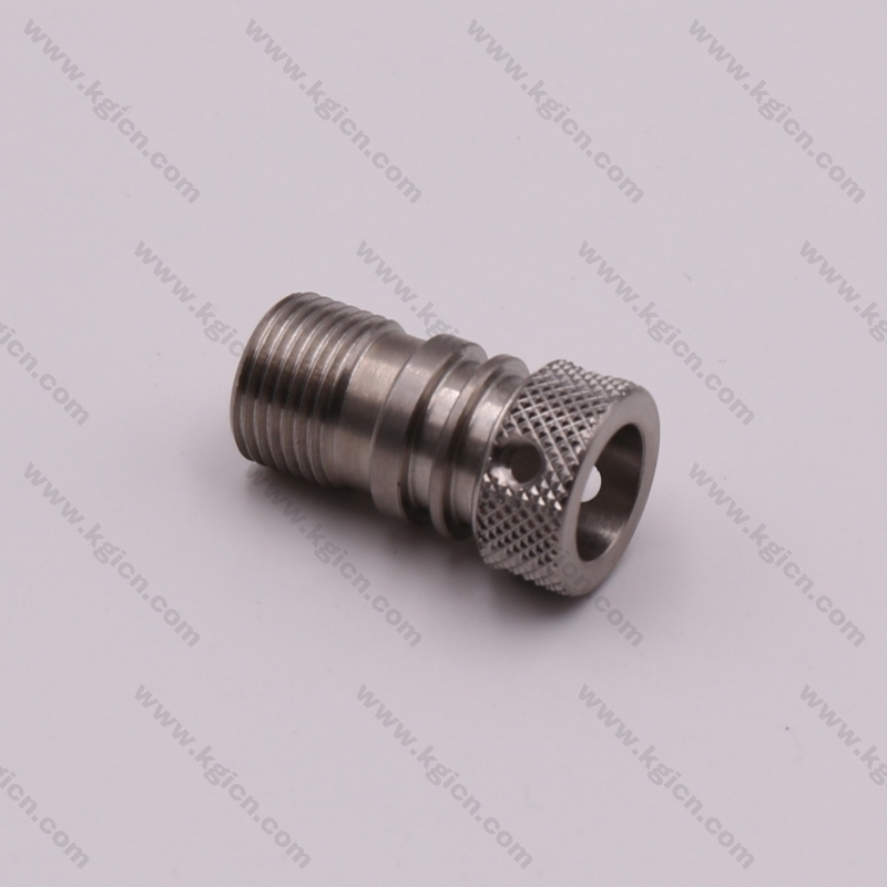 High quality cnc machined parts with knurling